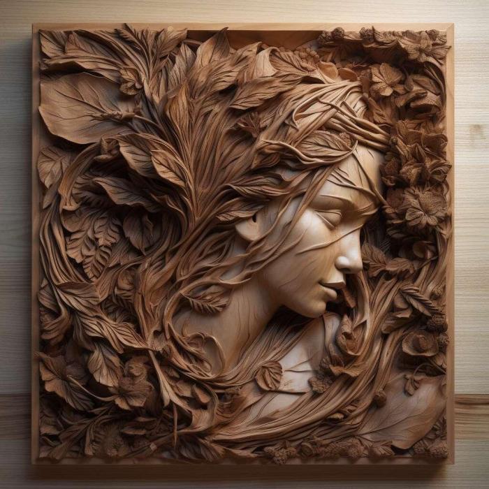 نموذج ثلاثي الأبعاد لآلة CNC 3D Art 